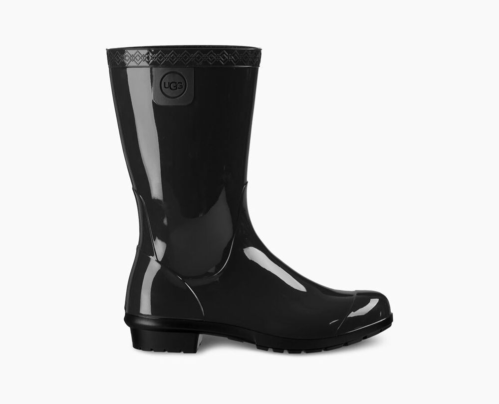 Ugg Rain Boot Big Kids - Ugg Raana Black - 719FIQLSO